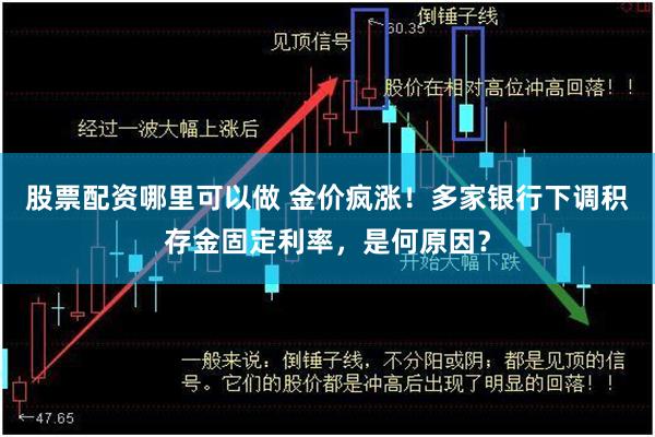 股票配资哪里可以做 金价疯涨！多家银行下调积存金固定利率，是何原因？